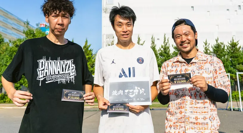 BASE OF STREETで優勝したPANNALYZE＋